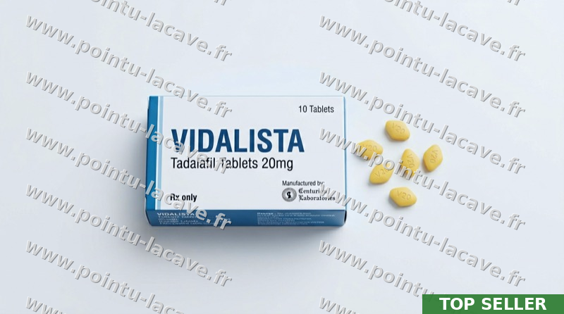 Obtenez Vidalista 20mg (Vidalista) à Lille — seulement 0,58€